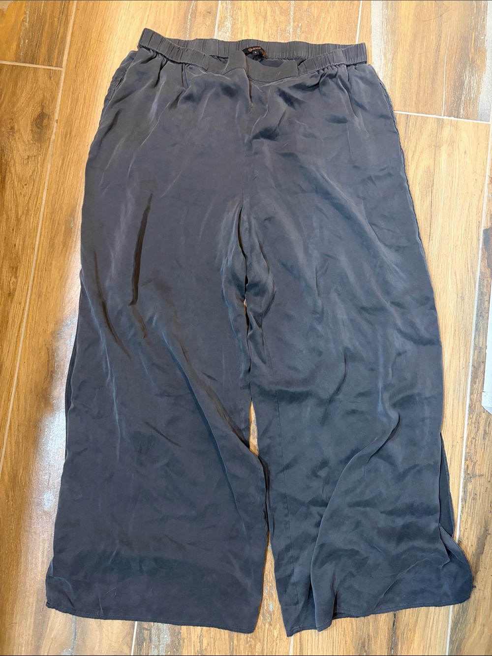 Quince 100% Washable Silk Wide Leg Pajama Pants